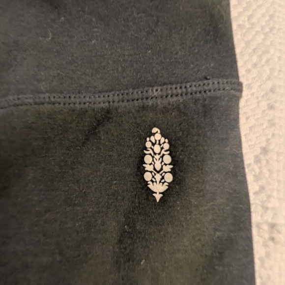 Free People Movement "Turnout Leggings” with Ballet Ties Size Medium - Picture 2 of 8